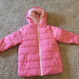 Swiss Tech Winter Coat Girls Size 5t Used